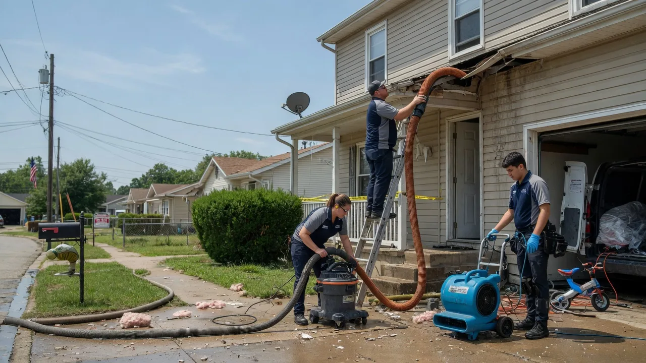 Water Damage Restoration in Colcord, OK near me